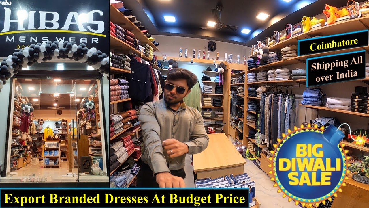 Our New Branded Men's Wear Shop HIBAS MENSWEAR YouTube