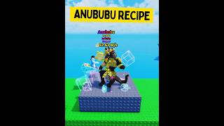 Infinity Anububu Recipe By Owner in Escape Tsunami for brainrots #roblox #escapetsunami #sab #gag
