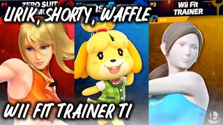 Wii Fit Trainer ti - Super Smash Bros.| Lirik, Shorty, Waffle