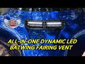 All-In-One Dynamic LED Batwing Fairing Vent Insert From Custom Dynamics