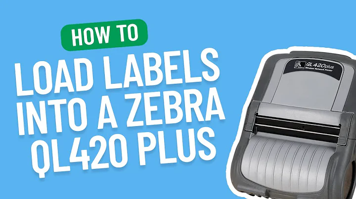 How to Load Labels into a Zebra QL 420 Plus | Smith Corona Labels