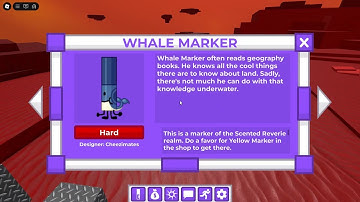 ROBLOX - NEW UPDATE - FIND THE MARKERS - How to get WHALE MARKER !
