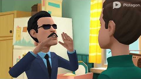 Caillou Installs a Virus on his Dad