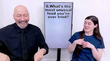 ASL 5 and up (advanced students) "Conversation Starter Phrases"