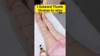 Leg massage tutorial for pain relief #legmassage #calfmassage