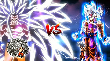Goku SSJ Infinity UI OP(New) VS Goku MUI OP in Jump Force Mugen