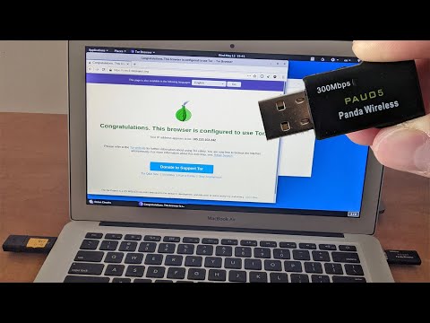 How to Connect to a WiFi Network Using a USB WiFi Adapter in Tails on a MacBook Laptop