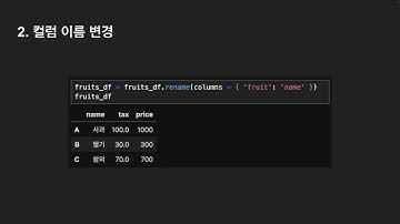 05 과일 데이터프레임 수정 | AICE Associate를 위한 파이썬