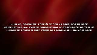 Video thumbnail of "MAMBO KINGS - Moje Srce (BESEDILO)"