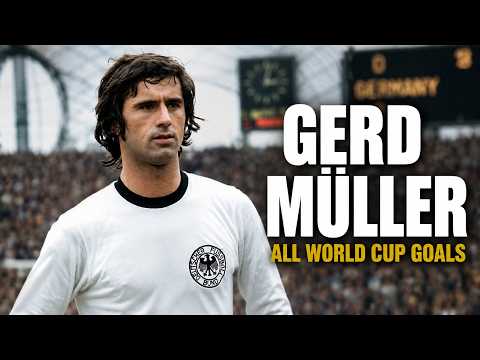 JAMUSLOT x BARI4D - GERD MÜLLER 🇩🇪 – ALL WORLD CUP GOALS (1970-1974)