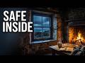 Storm Outside, Peat Fire Inside — Hebridean Cottage Ambience | 3 Hours
