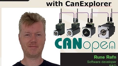 JVL Webinar - CiA-402 for MIS and with CanExplorer