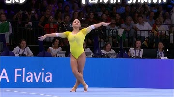 My top 5 floor routines from the 2022-2024 quad