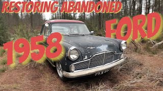 RESTORING A 1958 FORD ZEPHYR THAT HASN'T DRIVEN FOR 30 YEARS | VLOG part 2