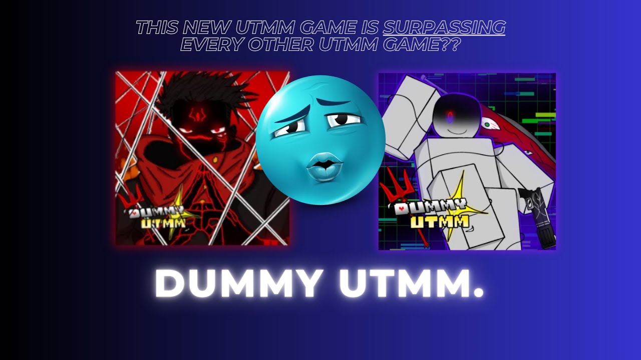 This Utmm game is pretty good.. | Dummy Utmm Roblox - YouTube