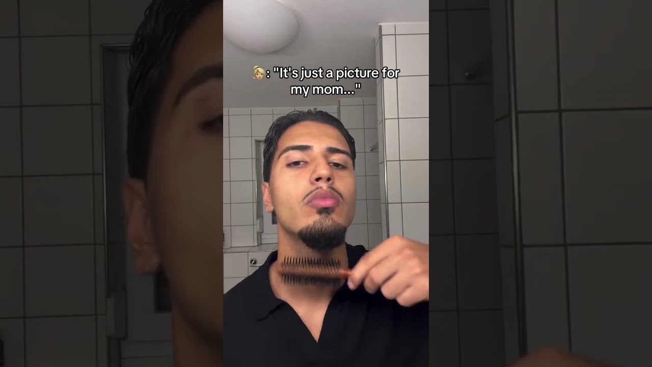 Man's grooming tutorial  