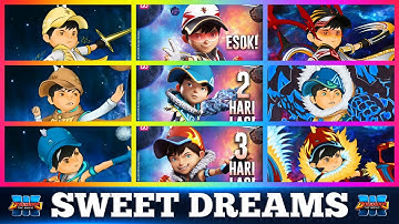 FULL FUSION BOBOIBOY TAHAP 1,2,3 || 7Z - SWEET DREAMS