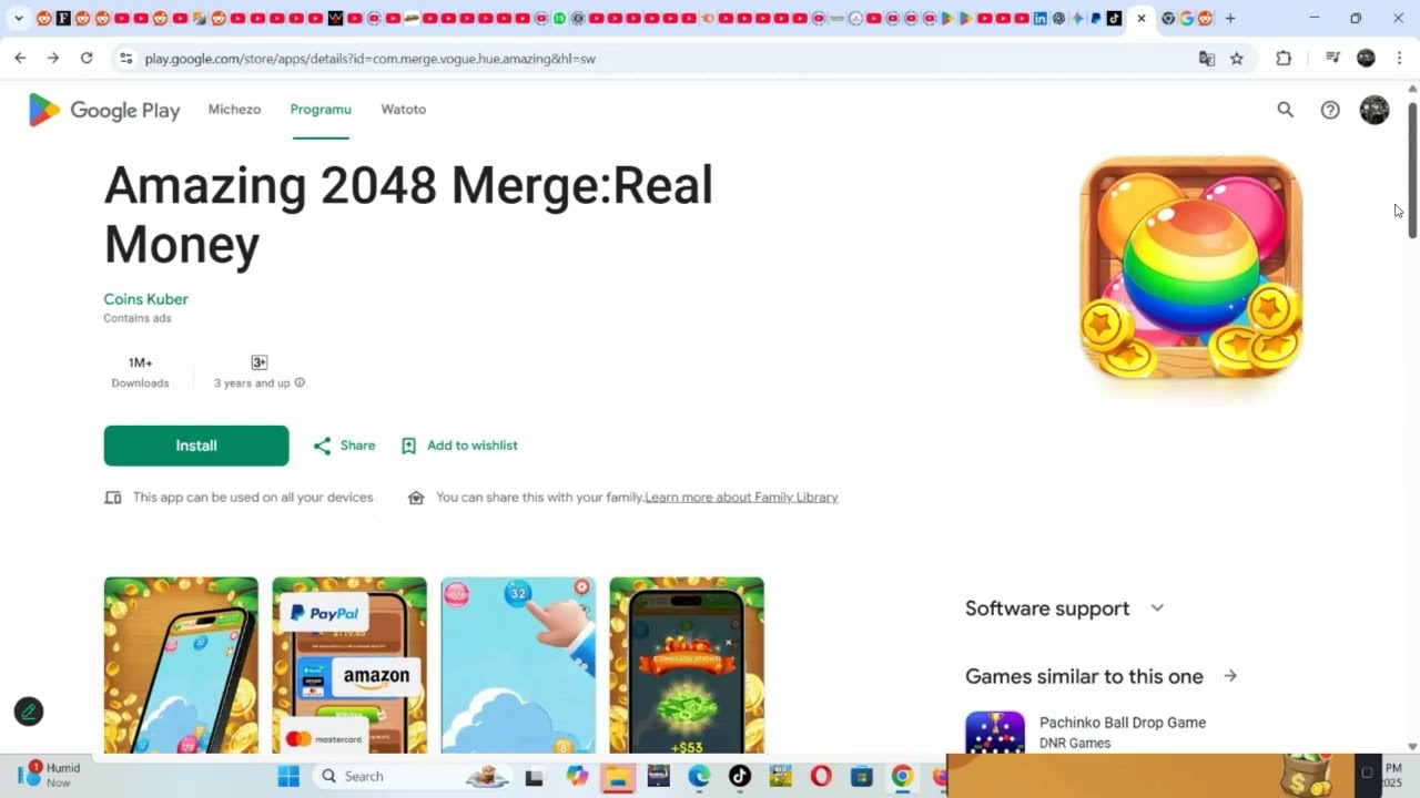 Amazing 2048 Merge app Real or Fake | Amazing 2048 Merge  Withdraw