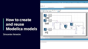 HOW TO Create and reuse Modelica models in Simcenter Amesim | Tutorial #HowToSimcenterSystems