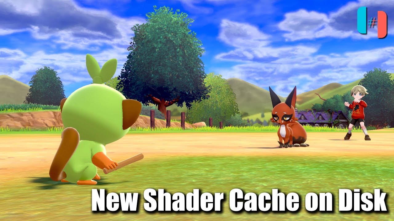 Pokémon Sword Gameplay! New Shader Cache on Disk (Ryujinx 2e6080c