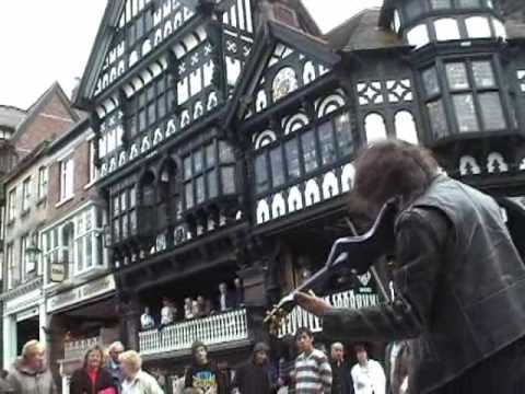 Awesome Electric Violin - Ed Busking Chester
