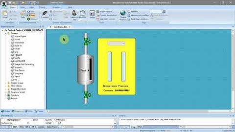 InduSoft Tank Demo Simulation