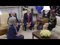 President Trump and First Lady Melania Trump Welcome PM Turnbull and Mrs. Turnbull