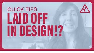 Laid-off!? 3 musts for UX designers.