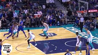 Knicks Film School Frank Ntilikina s Best Offensive Half as a Knick