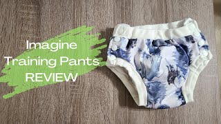 Imagine Cloth Diaper Training Pants Review + Fit on Toddler
