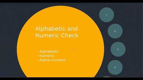 validation checks. Right Byte 3