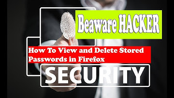 How To View and Delete Stored Passwords in Firefox #shorts #shortsvideo #tutorial #howto