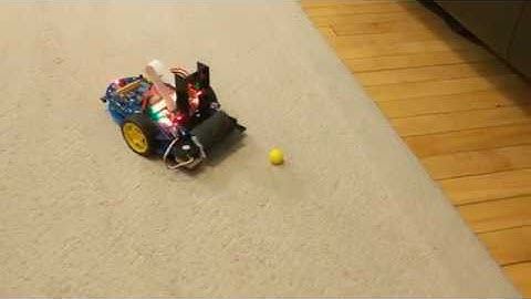 Using Raspberry Pi and OpenCV to pick up Nerf Balls