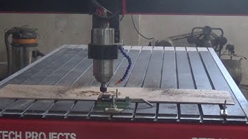 1224 big size wood cnc router test 6 for Doug
