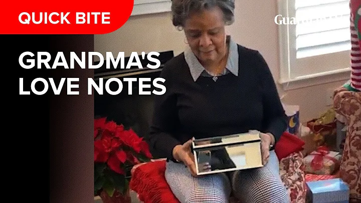 Grandma surprised on Christmas with old love lette...