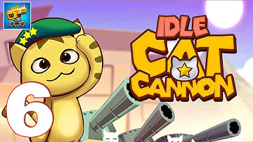 IDLE CAT CANNON - Gameplay Walkthrough Part 6 (iOS, Android)