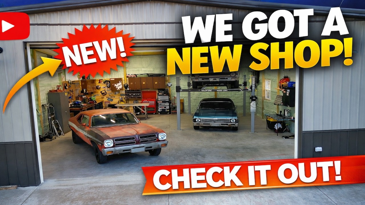 We Built a New Shop....Let's Take a Look