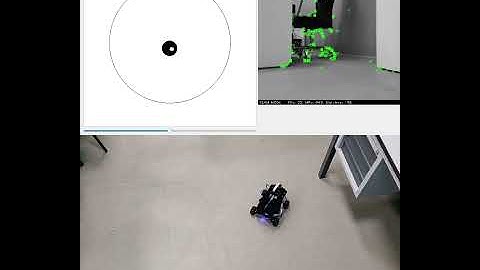 OmniCar with velocity controls and video stream from ORB-SLAM2