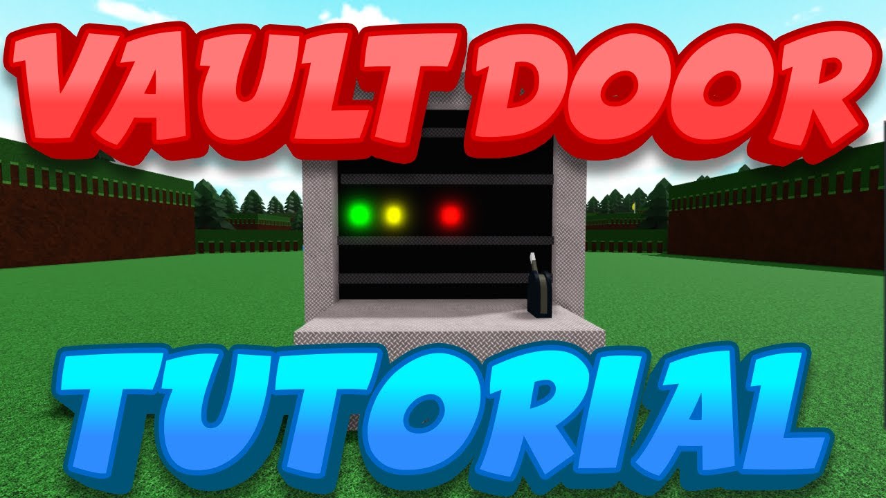 Vault Door Tutorial Build A Boat For Treasure Roblox Youtube - vault door openin g roblox