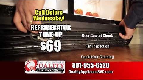 Quality Appliance Service - Refrigerator Preventative Maintenance