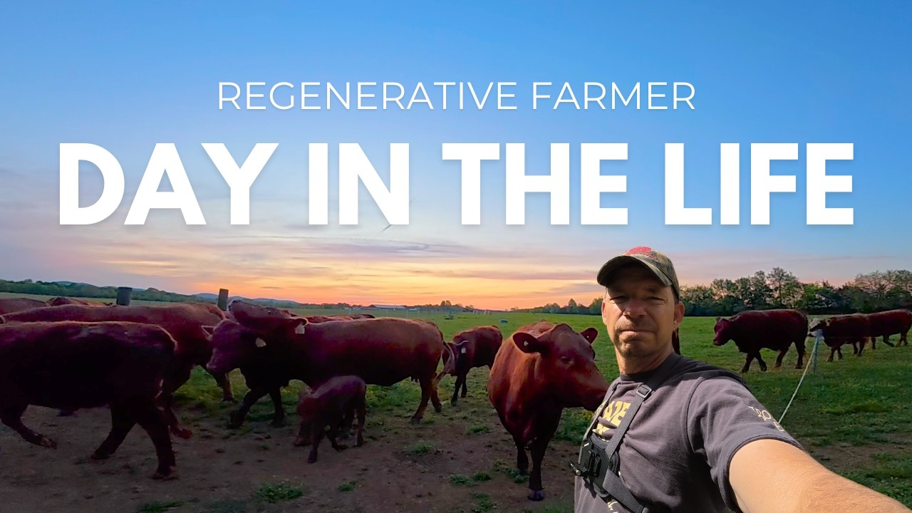 Day in the Life of a Farmer (cattle, pigs, poultry) - YouTube