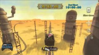 Zelda Skyward Sword Walkthrough - Rickety Coaster Mine Cart Mini-Game (Part 94) | WikiGameGuides