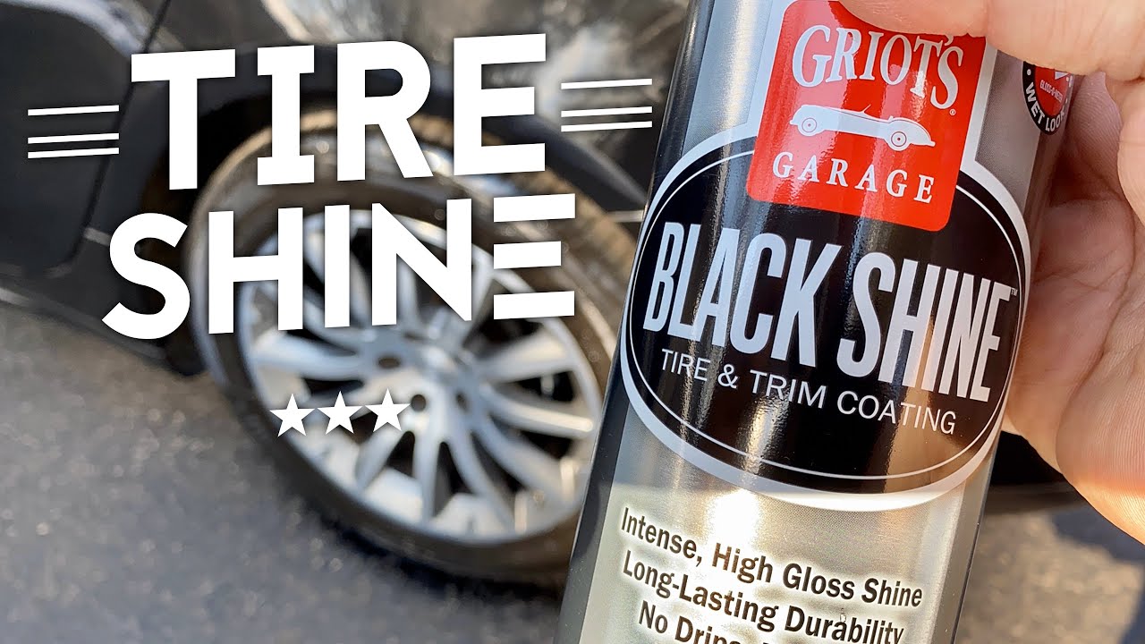 Black Satin Tire Coating - Griot's Garage