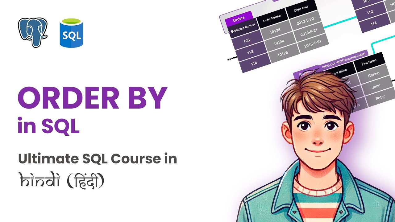 9. ORDER BY in SQL | SQL Course for Beginners in Hindi - YouTube