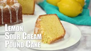 Lemon Sour Cream Pound Cake