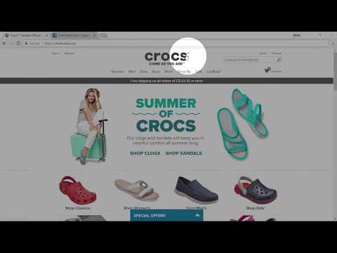 How to use Crocs Canada coupons