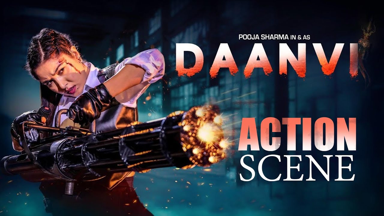 Lady Tiger Pooja Sharma Action Scene - Nepali Movie Daanvi