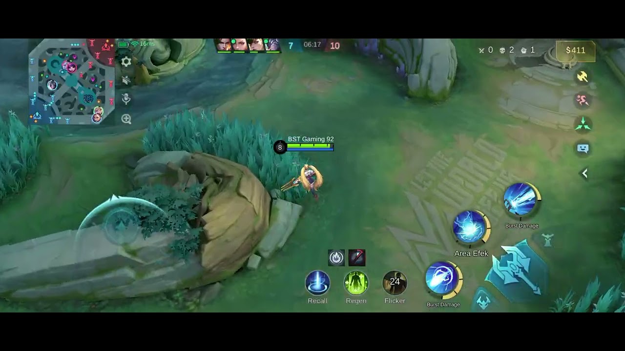 Push Layla solo rank MLBB 