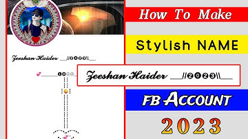 How to Create Facebook Stylish Smile Name id | Stylish name kaise likhe facebook mein |Technical Zee