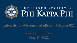 2022 Phi Kappa Phi Induction Ceremony